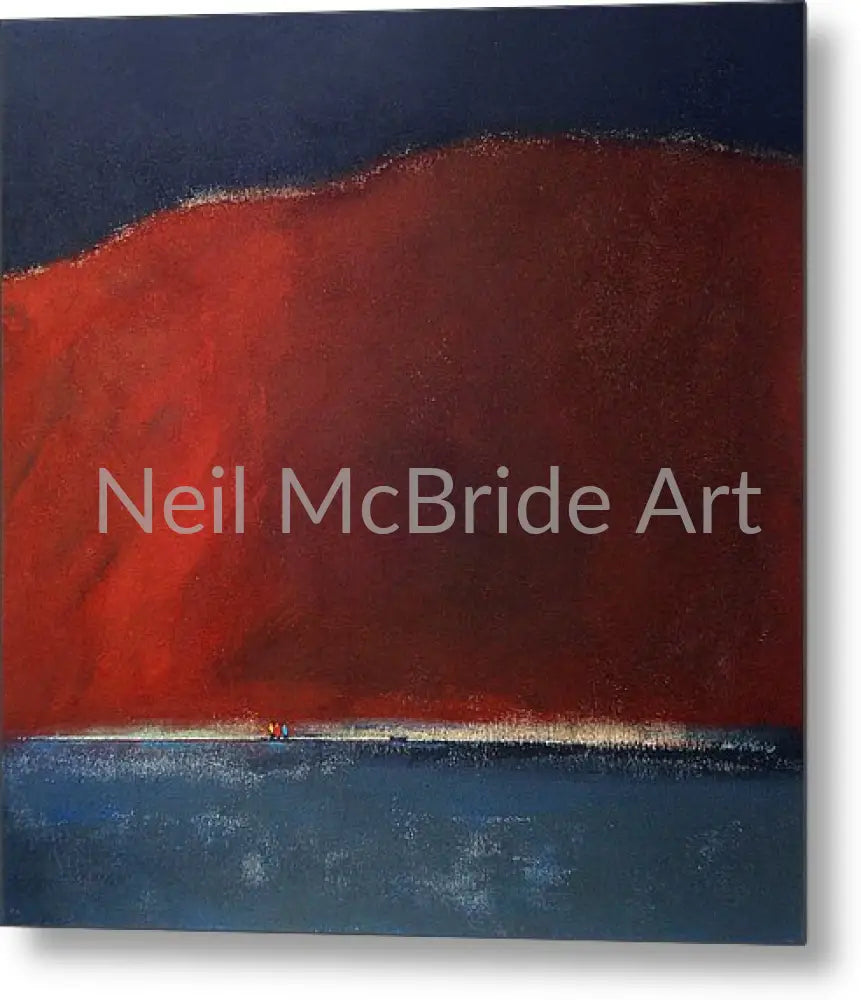 People Absorbing Colour - Metal Print 8.000’’ x 7.875’’ Metal Print