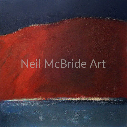 People Absorbing Colour Paper Print 14.000’’ x 13.875’’ / Archival Matte Paper Art Print