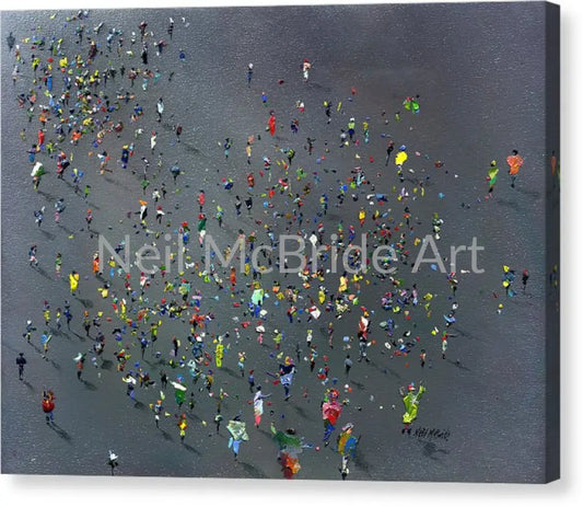 Playtime Canvas Print 24.000’’ x 18.125’’ / Mirrored / Glossy Canvas Print