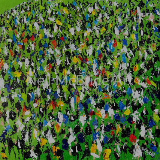 Race Day with vicar and tart. Paintings