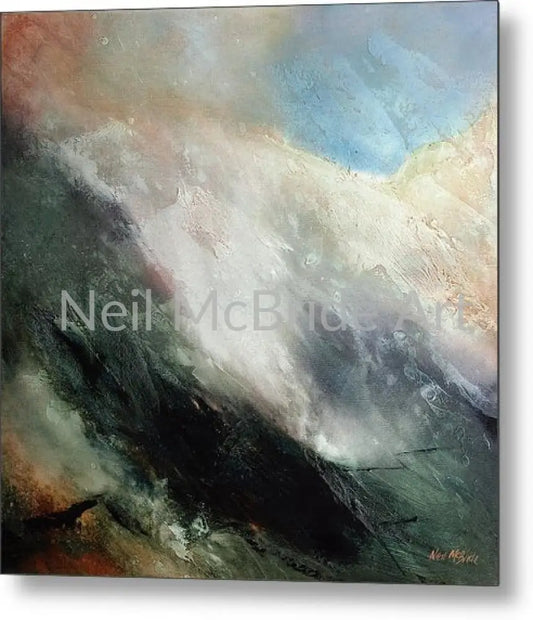 Rolling Mist Metal Print 14.000’’ x 14.000’’ Metal Print