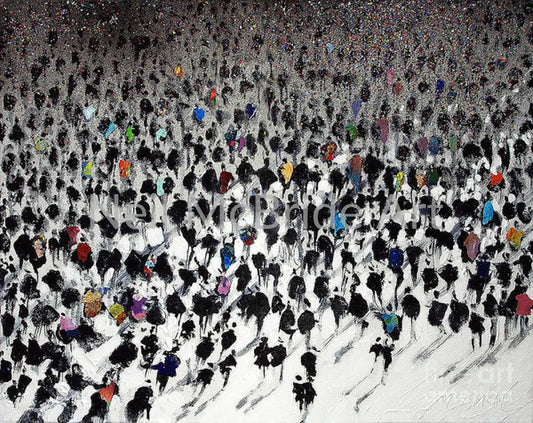 Rush Hour Paper Prints 14.000’’ x 11.125’’ / Archival Matte Paper Art Print