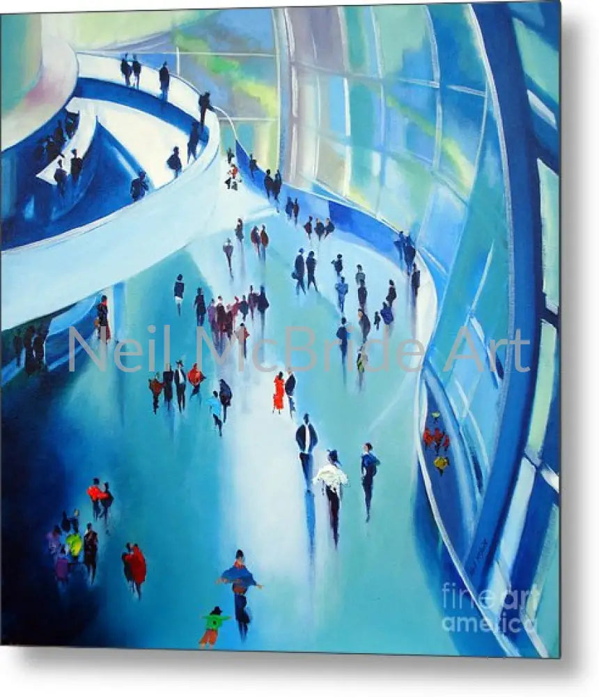 Sage Gateshead Metal Print 14.000’’ x 14.000’’ Metal Print