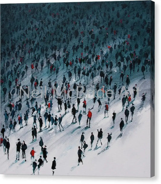 School’s Out Canvas Print 16.000’’ x 16.000’’ / Mirrored / Glossy Canvas Print