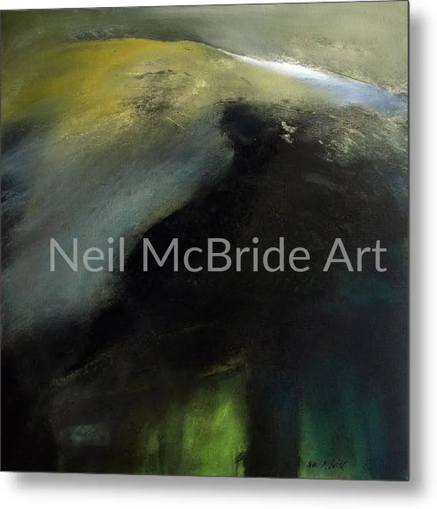 Shivering Mountain Metal Print 14.000’’ x 14.000’’ Metal Print