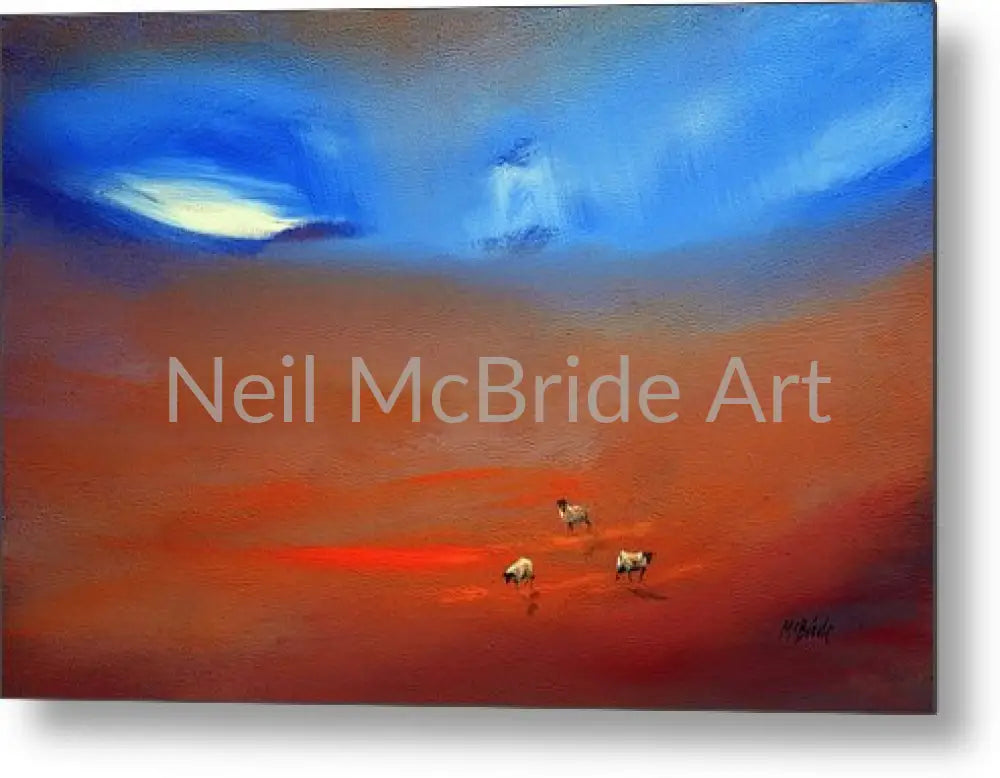 Storm Brewing Metal Print 14.000’’ x 9.125’’ Metal Print