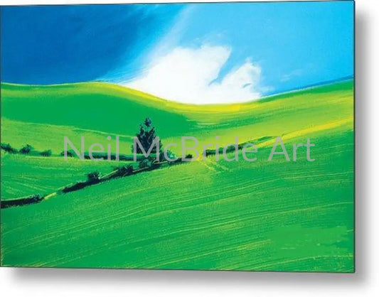 Summer Metal Print 14.000’’ x 9.250’’ Metal Print