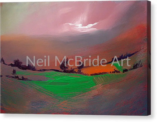 Tropical Undertones Canvas Print 16.000’’ x 10.875’’ / Mirrored / Glossy Canvas Print