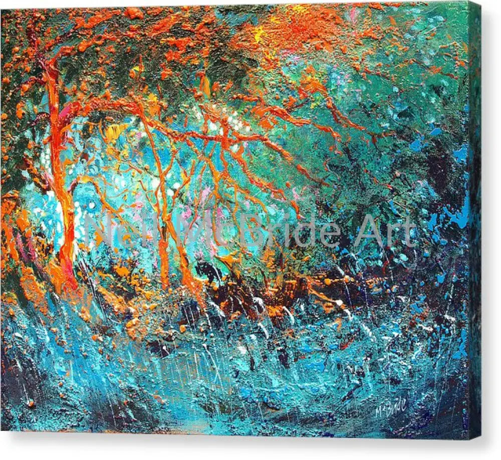 Unbridled Passion Canvas Print 16.000’’ x 12.750’’ / Mirrored / Glossy Canvas Print