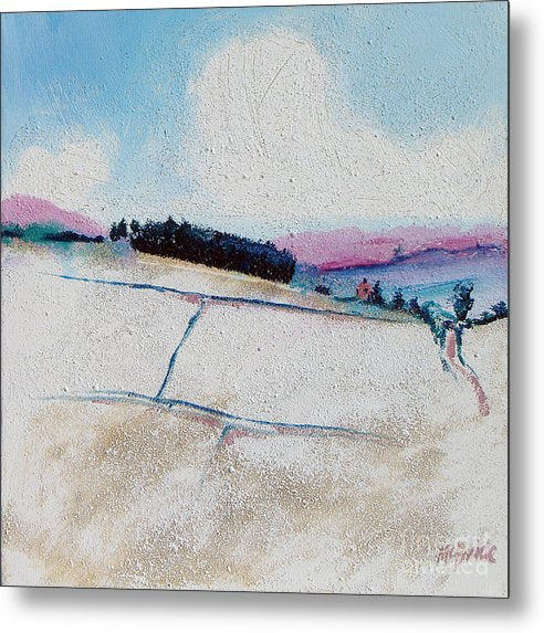 Winter landscape art inspired by the North York Moors by Neil McBride