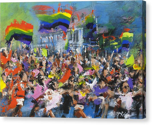 Pride art from the studio of Neil McBride. © Neil McBride 2023