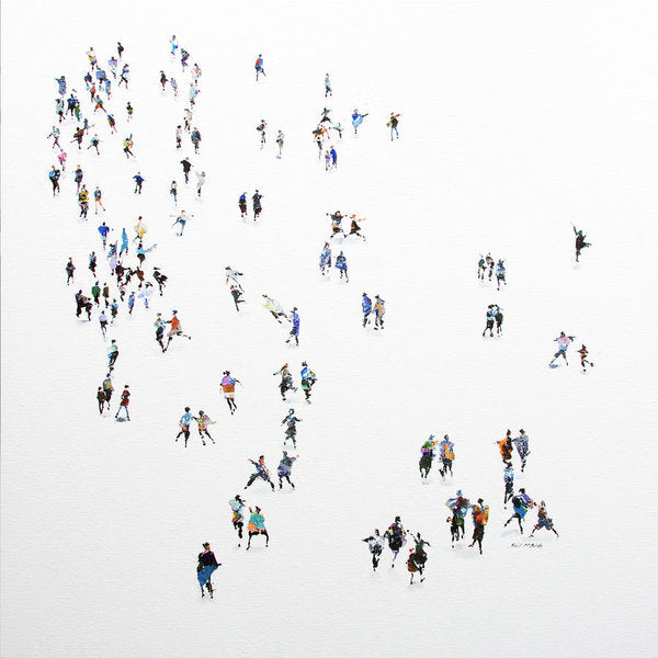 Get Together - Art Print on paper. - Neil McBride Art