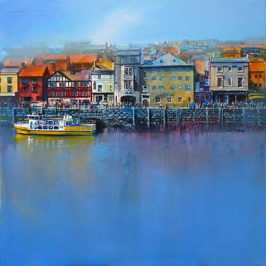 Paintings of Whitby harbour don't come much finer than this one by Neil McBride