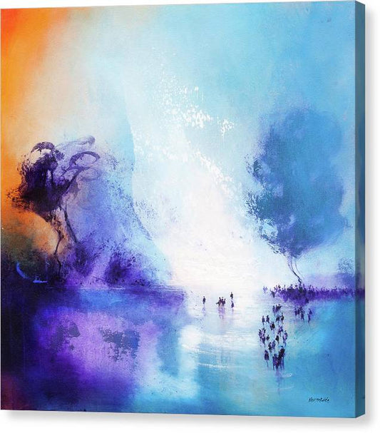 Lagoon art canvas prints by Neil McBride