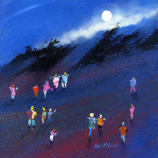 Moon Beam Search - Art Print - Neil McBride Art